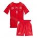 Maglie da calcio Svizzera Remo Freuler #8 Prima Maglia Bambino Mondiali 2026  Manica Corta + Pantaloni corti)
